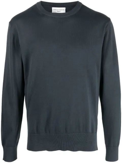 Officine Generale round-neck knit jumper