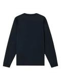 Stone Island logo-patch long-sleeve sweatshirt
