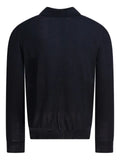 Prada long-sleeved superfine wool polo sweater