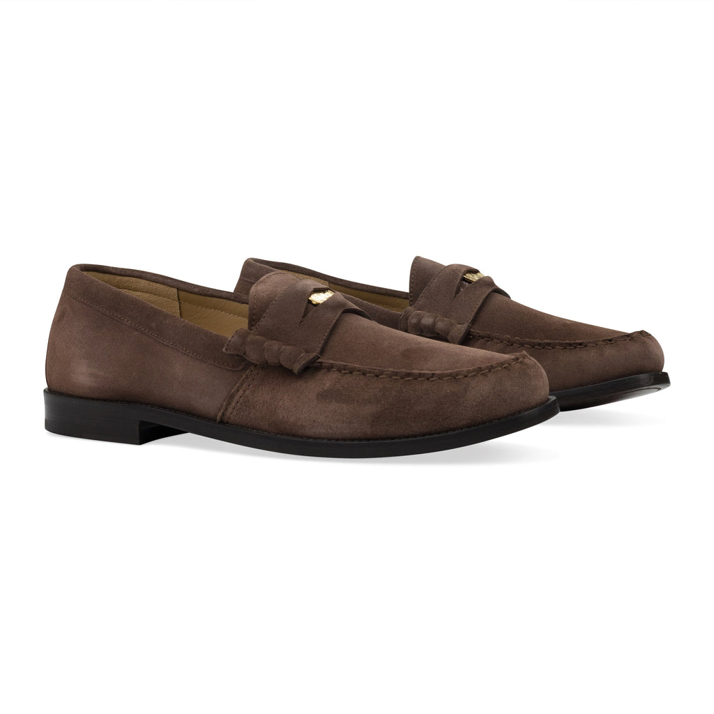 Brown Slip on Loafer