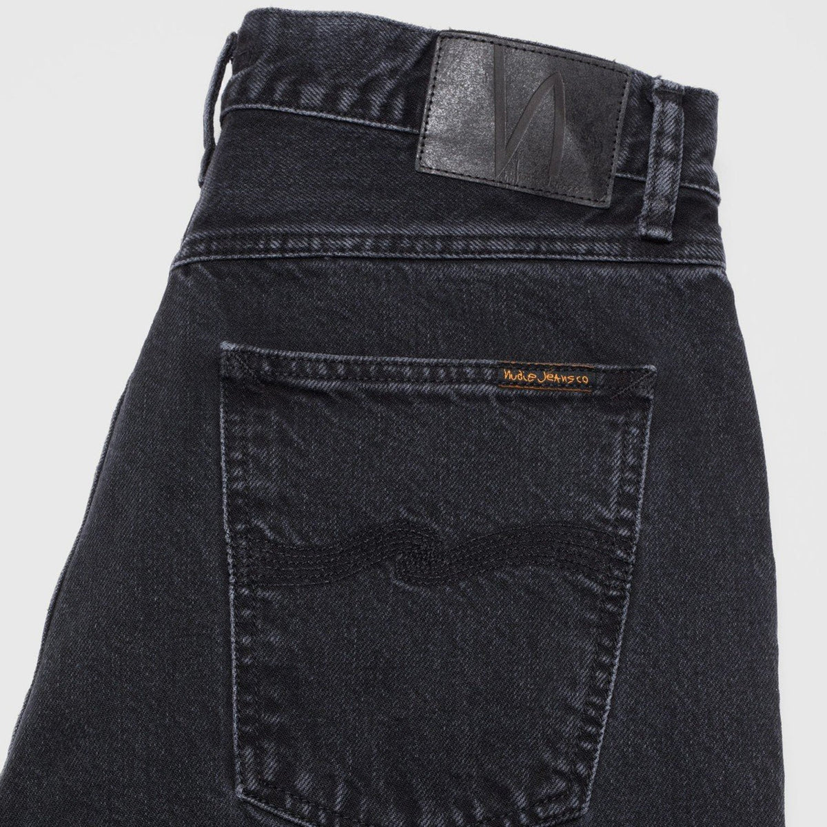 Nudie Jeans Tuff Tony: Black Vintage